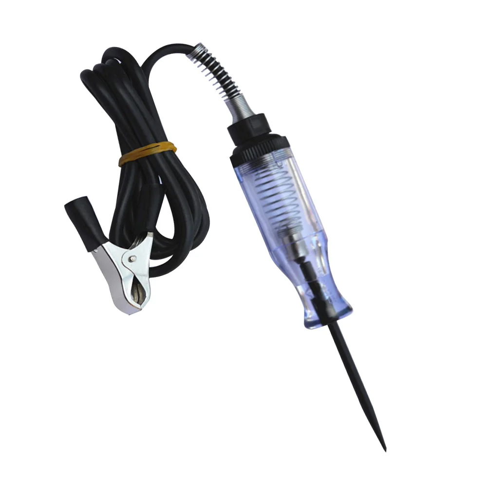 12-24 فولت اختبار ضوء لمبة سيارة جهاز فحص الدائرة الكهربائية القلم أداة تشخيص السيارة الكهربائية جهد السيارة