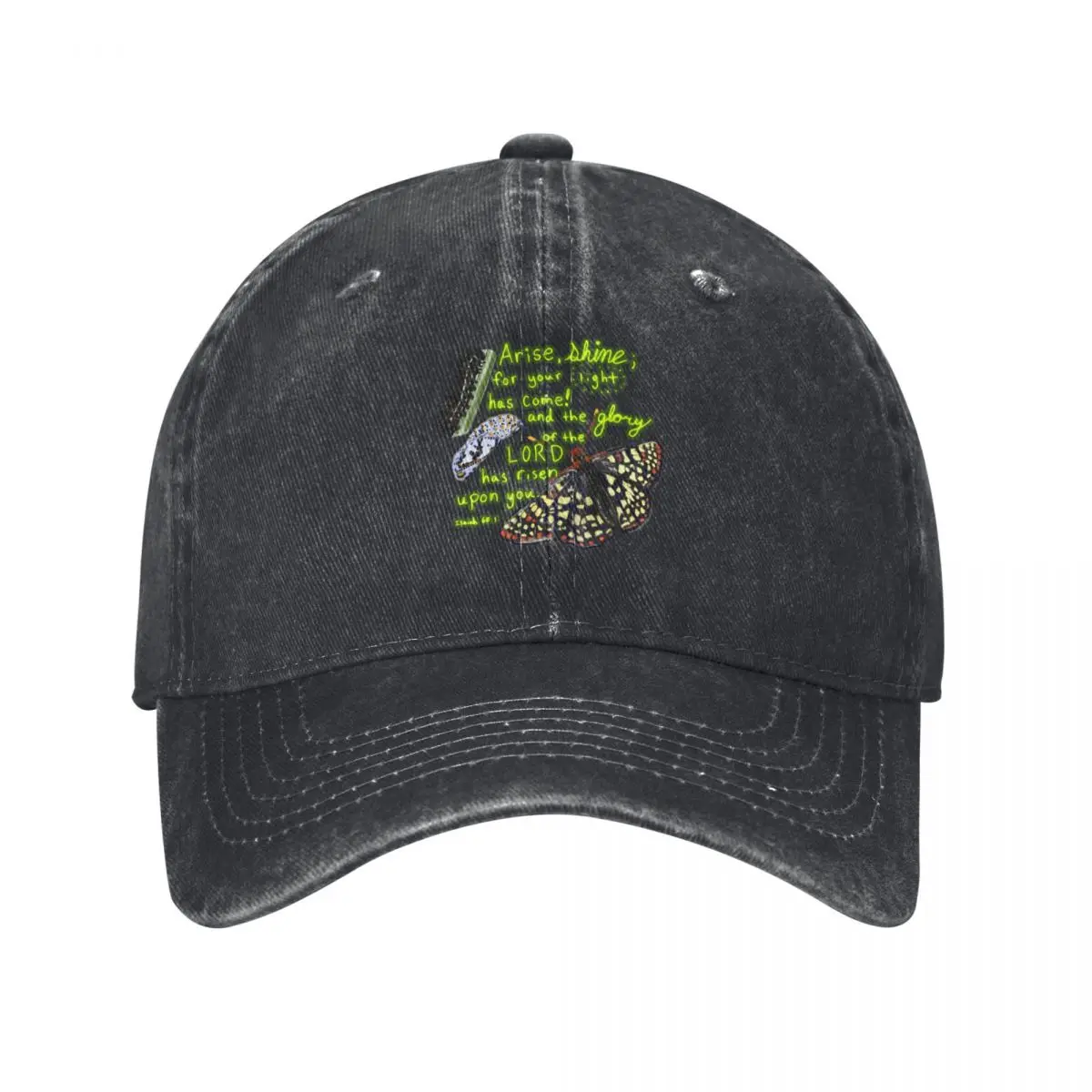 Chalcedon checkerspot Isaiah 60:1 Baseball Cap Brand Man cap Trucker Hat Rugby Hats Man Women's