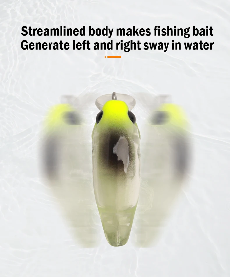Leydun Puppet Surface Minnow Angelköder 30 mm 1,5 g schwimmend flach Tauchen Crankbait Angeln künstliche Swimbaits Tackles – Detail 4