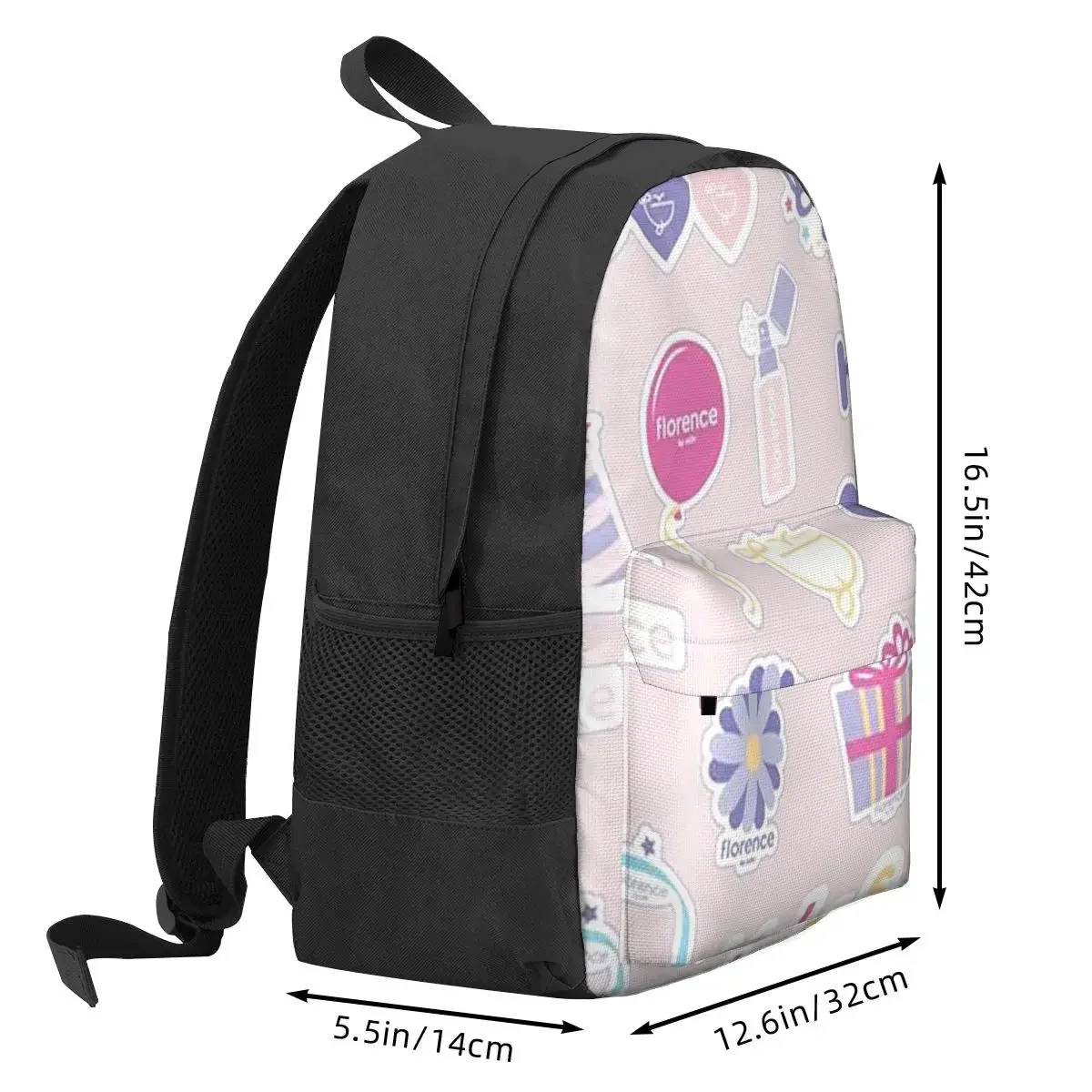 Florence By Mills Millie Bobby Brown Backpack Student BookBag Children School Bag Computer Shoulder Bags for Boys Girls