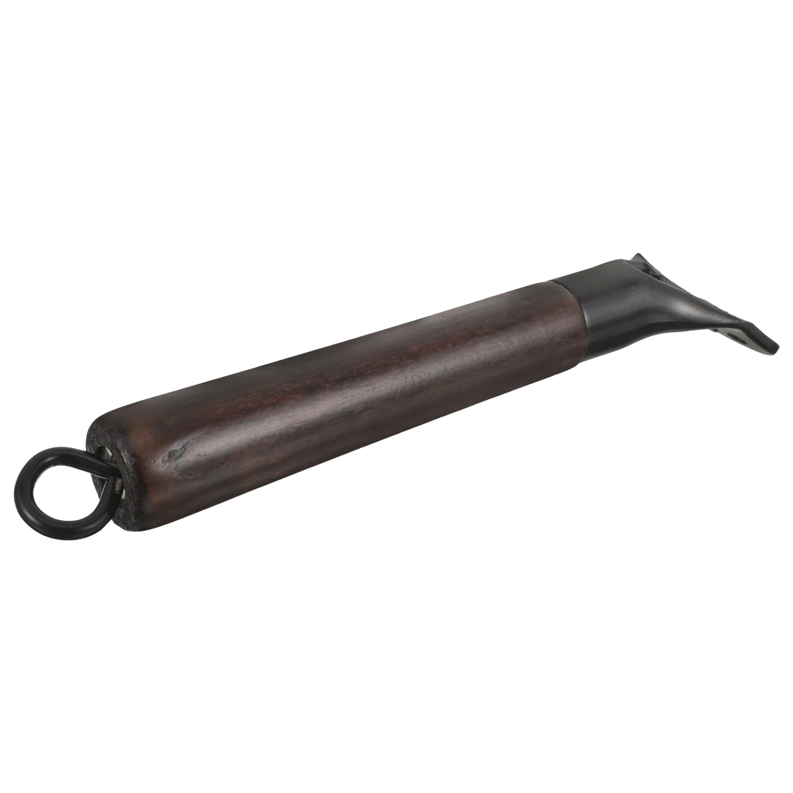 

Wooden Pot Handles Replacement Detachable Cookware Parts Scald Proof Household Pan Handle With Hole For Wall Hanging Kitchen