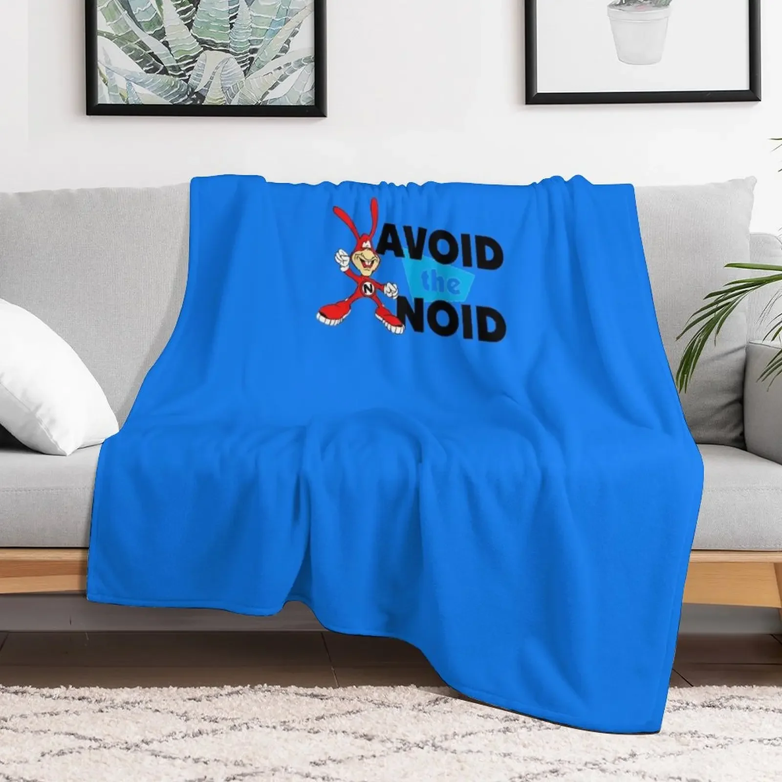 Avoid The Noid - The Flop House Essential T-Shirt Throw Blanket Personalized Gift Picnic halloween Blankets