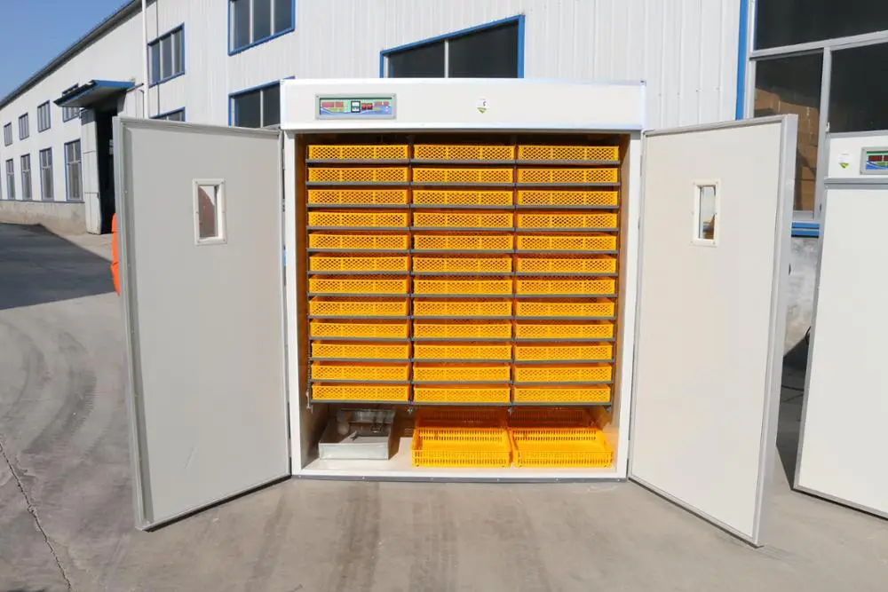 Automatic poultry hatchery chicken egg incubator in guangzhou 6000eggs 