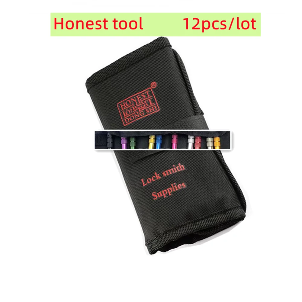 

12 шт./лот, инструменты поставщика Смита с высоким хостным замком и красочной ручкой, профессиональные гражданские ручные инструменты Kaba PickSet