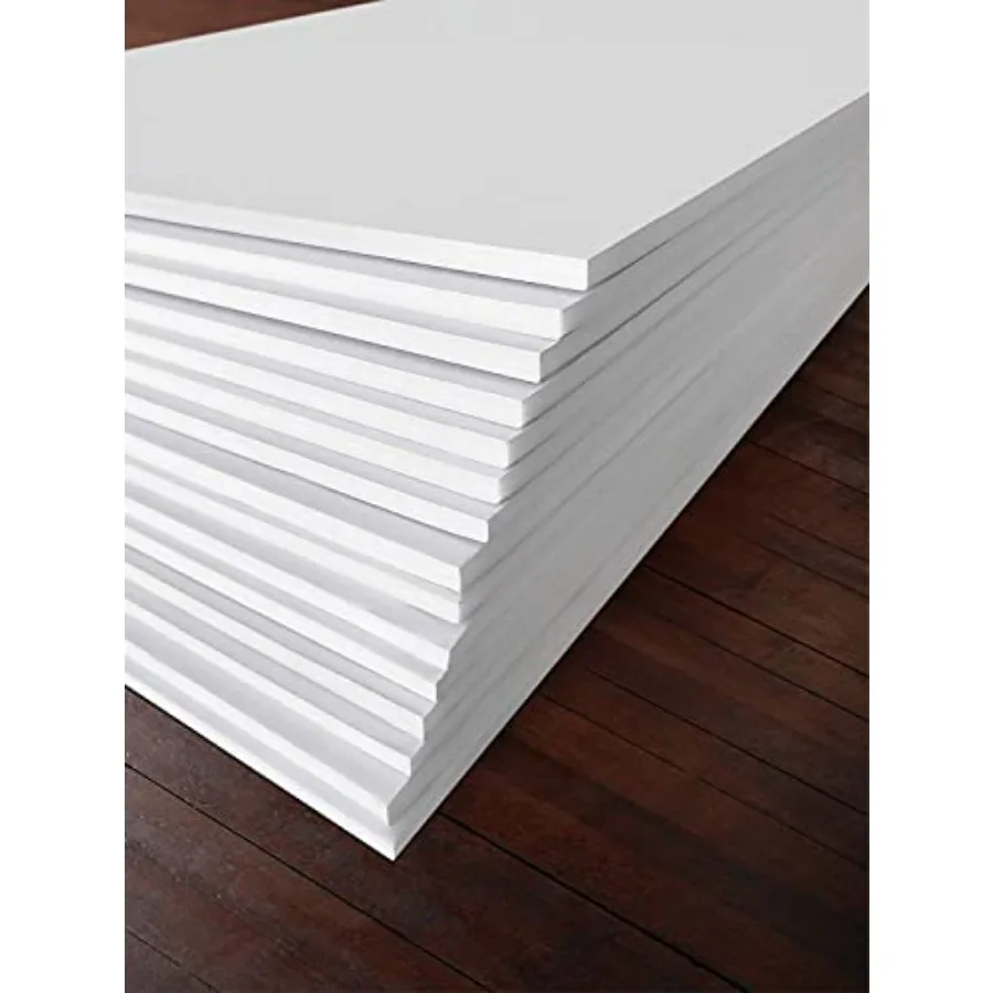 

Foam Board 24 x 36 x 3/16" 5mm Inch 15 Pack Acid-Free Foam Core Poster Board Sheets for Art Crafts Presentation Vision Board Si