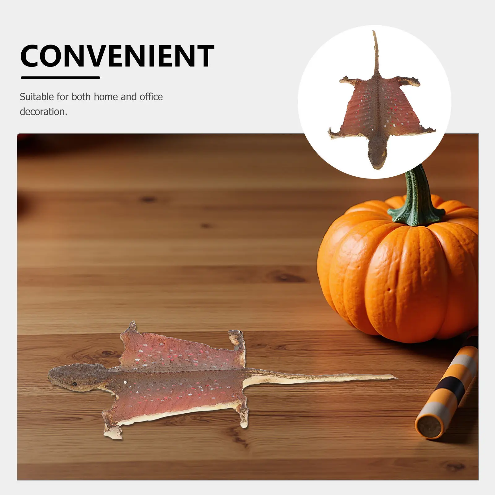 Realistic Gecko Decoration for Halloween Parties Garden Indoor Displays Prank Props Photography Accessory Lightweight Plastic