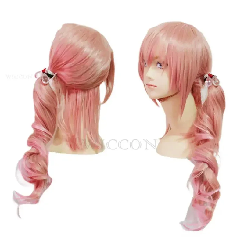 Anime game Lightning Returns: Final Fantasy XII hand over Farron cosplay costume wig combat uniform dress woman sexy Halloween s