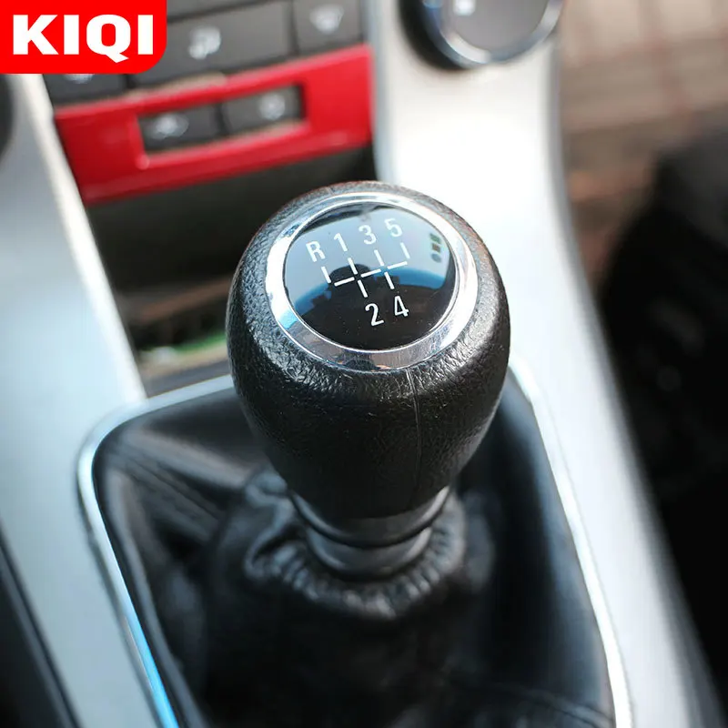 KIQI 5 Speed MT Gear Shift Knob for Daewoo Gentra 2009 2010 2011 2012 2013 2014 2015 Shift Knob Accessories