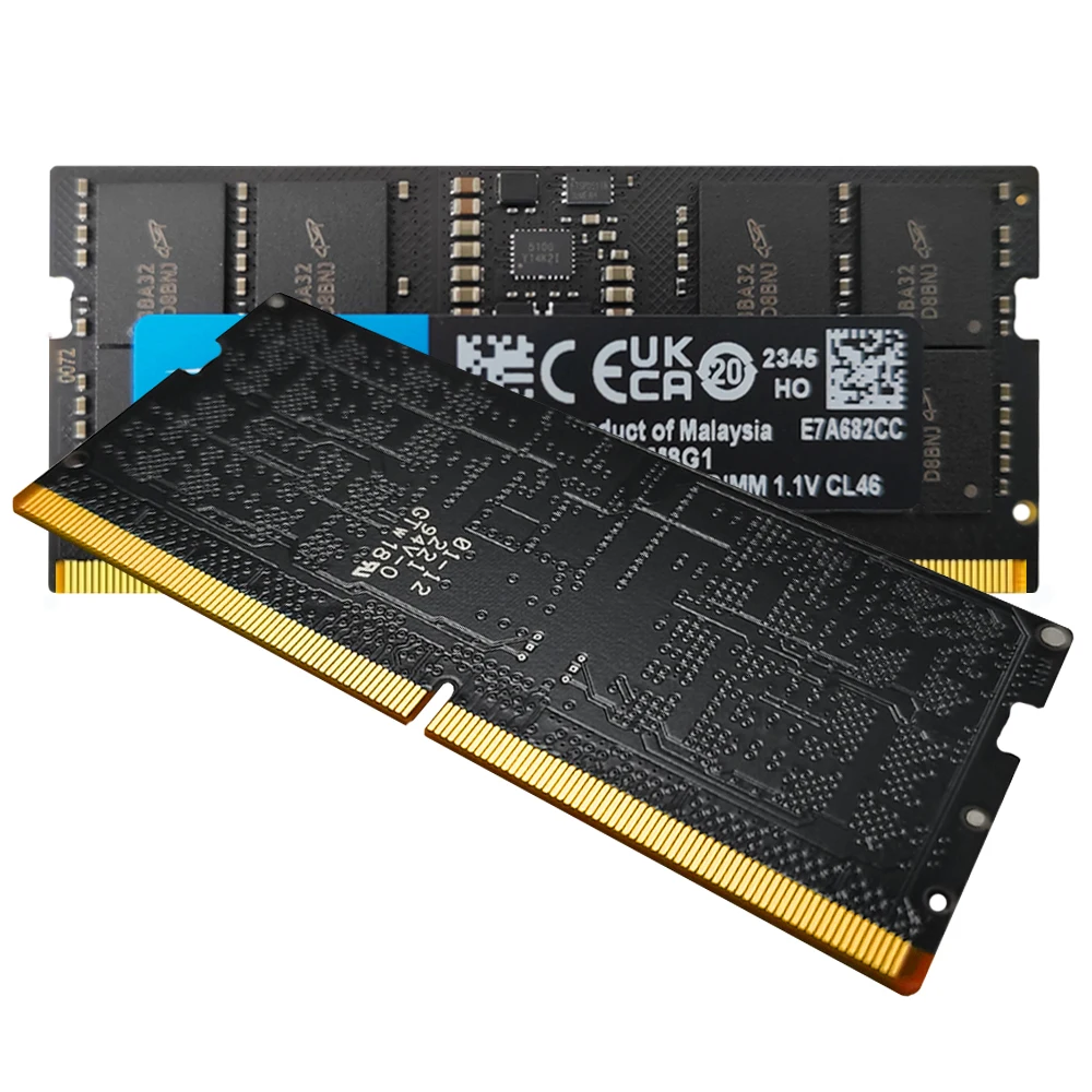 Memoria DDR5 RAM Laptop 8GB 16GB 32GB 4800MHz 5200MHz 5600MHz PC5-44800 PC5-38400 RAM Notebook Sodimm ddr5 Memory Ram