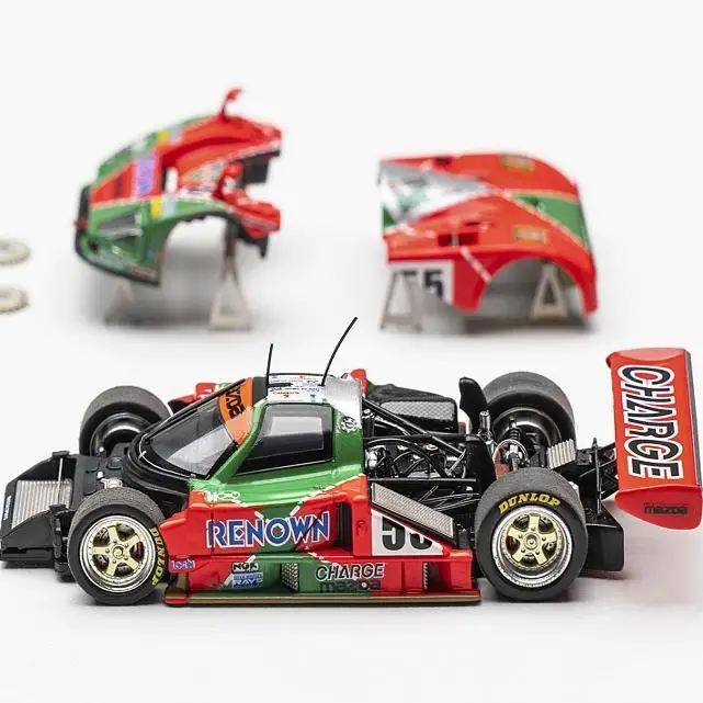 MOTORHELIX MH 1:64 787B 55 Campeão Modelo de carro em liga