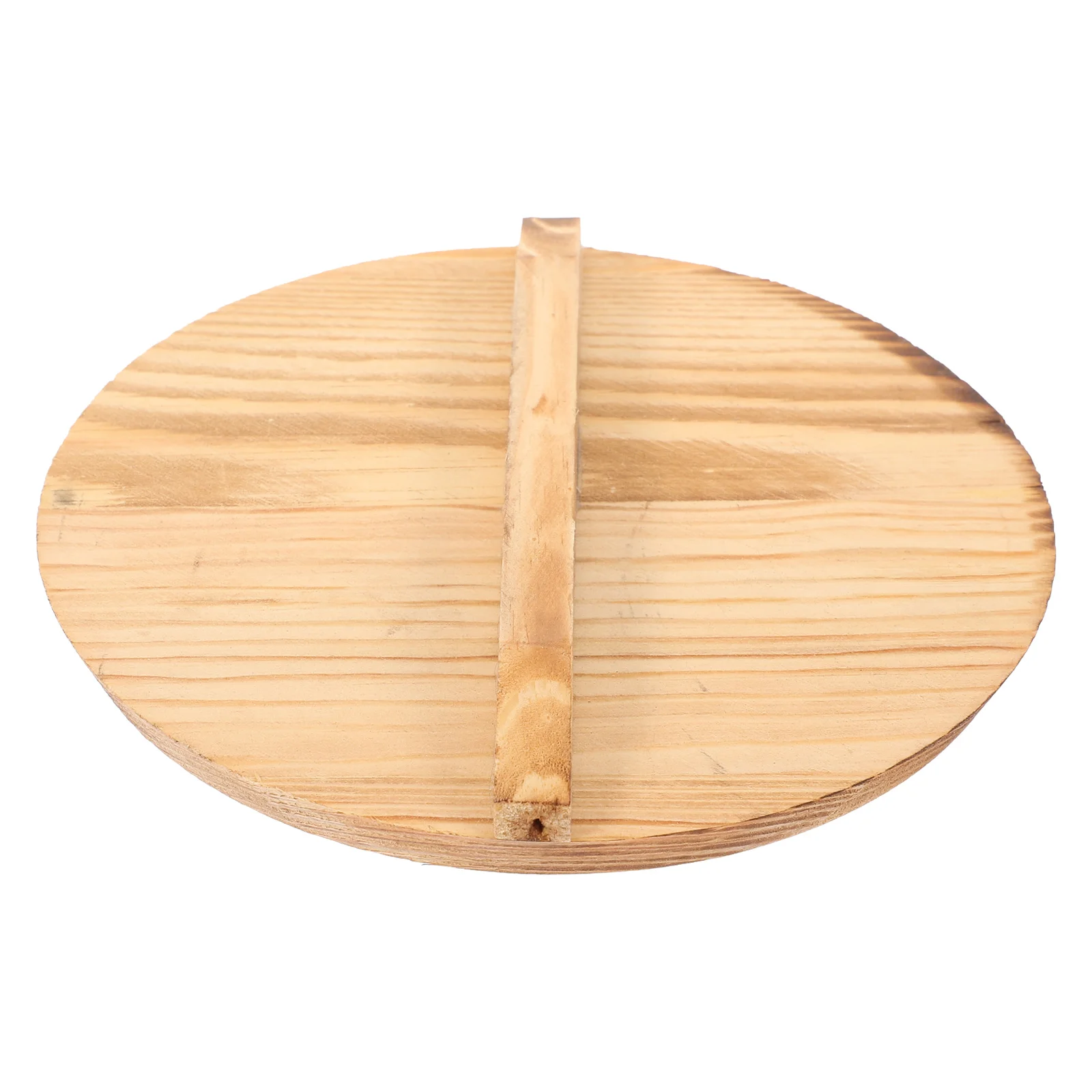 

Wooden Pot Bowl Small Bowl Lid Lightweight Anti-splash Kitchen Wok Cover Wok Cover Protective Cooking Saucepan