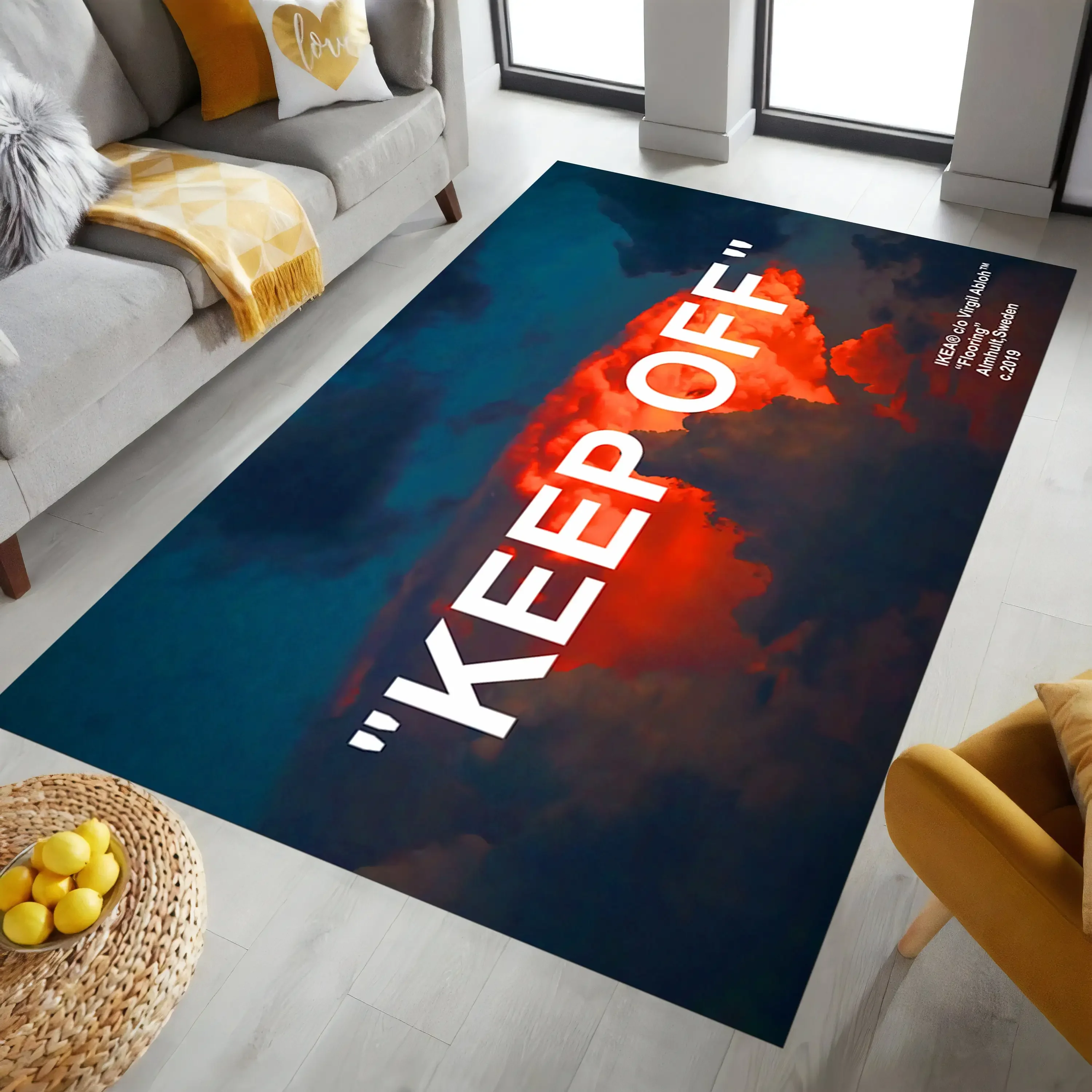 Keep Off Carpet Keep Off Clouds Rug Traditional Abstract Carpet Home Decor Modern Popular Rug