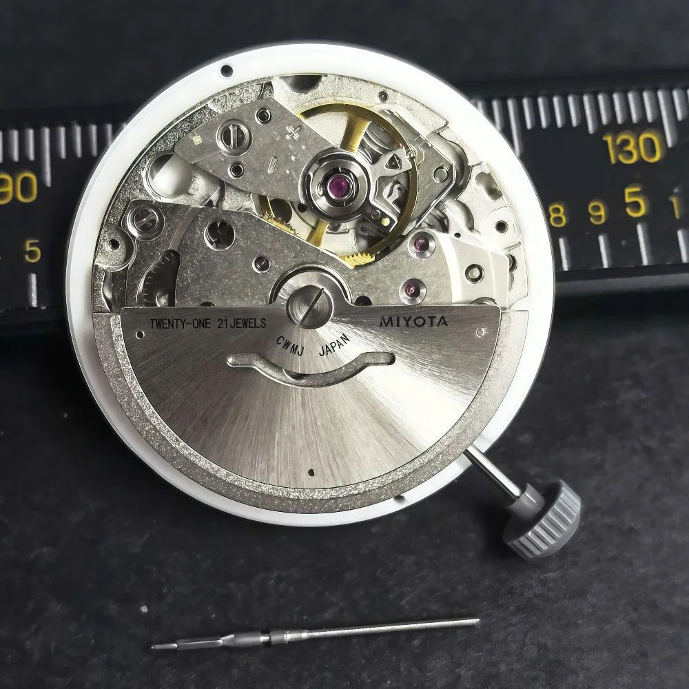 Japan Miyota 8285 Automatic  Mechanical Movement Date Watch Mechanism with Week at 12:00/Date at 3:00 O'clock 8285 Watch Part