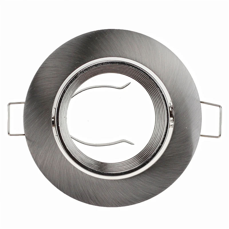 LED Downlight Recessed SOPT LED Ceiling Downlight  Led Downlight LED Spot Light Spot Round Metal Satin GU10 MR16 Socket Fittings