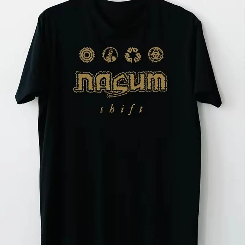 Nasum Band Shirt Black T All Sizes Short Sleeve Xa600