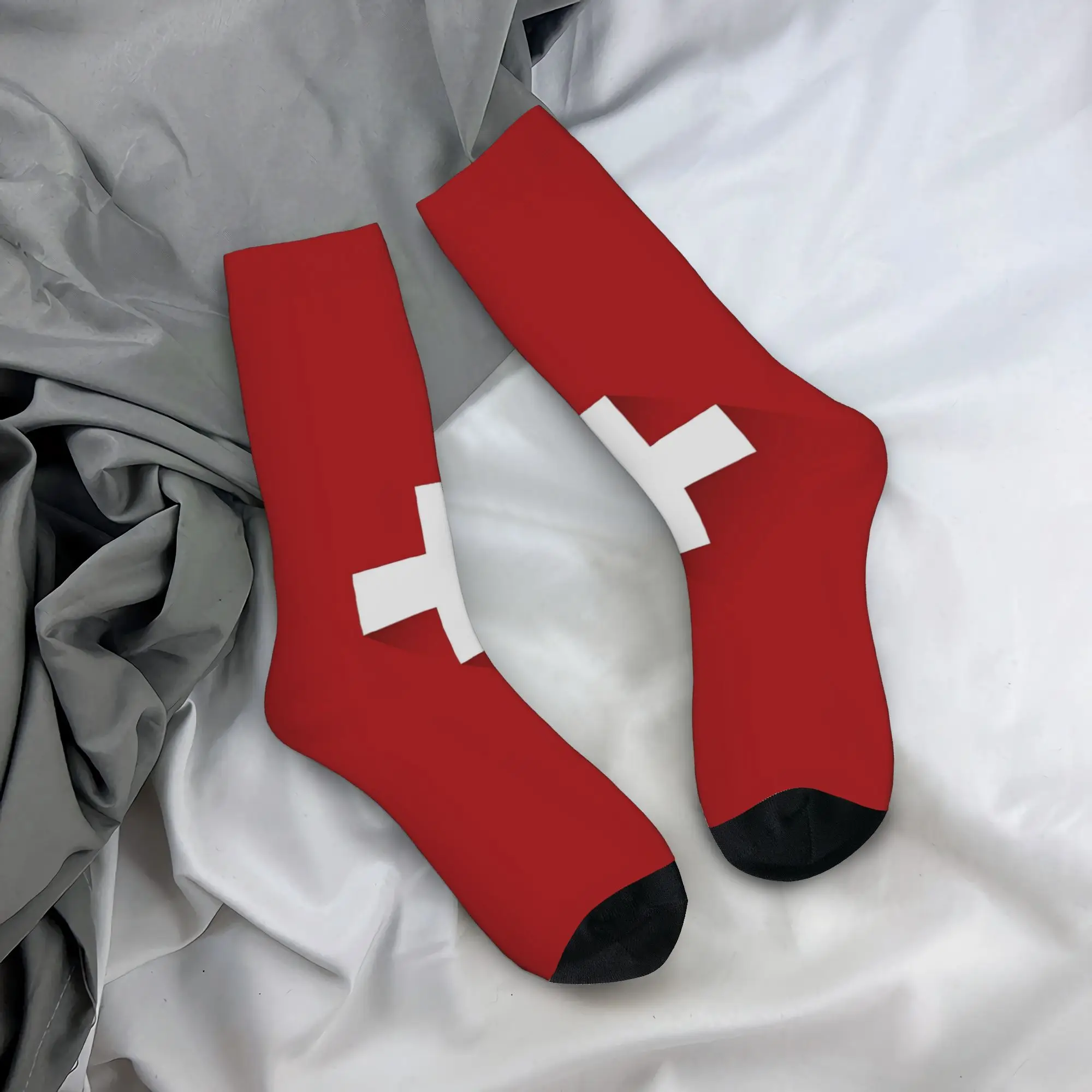 

Funny Sock Soccer Football Fan Merch 1 Vintage Quality Pattern Printed Men Socks Novelty Men's Socks