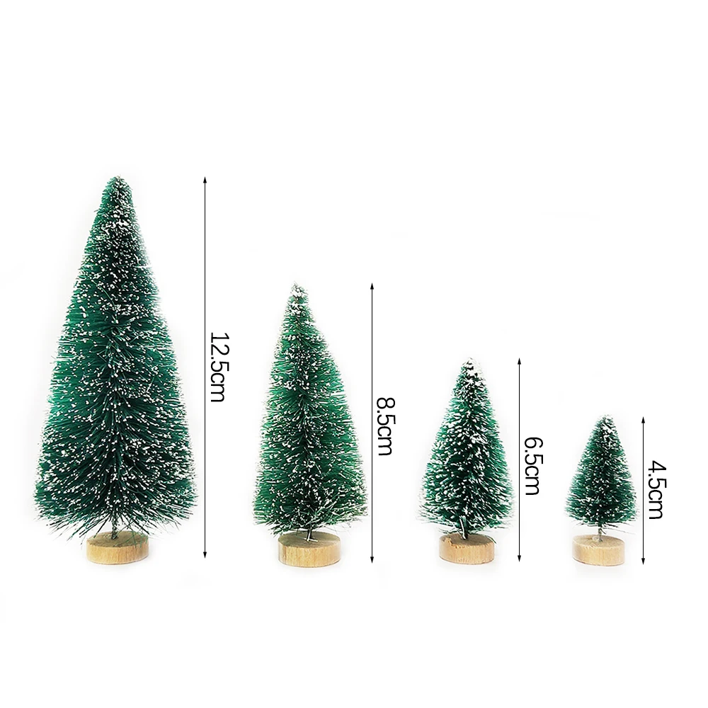 Mini Christmas Tree Figurines 4