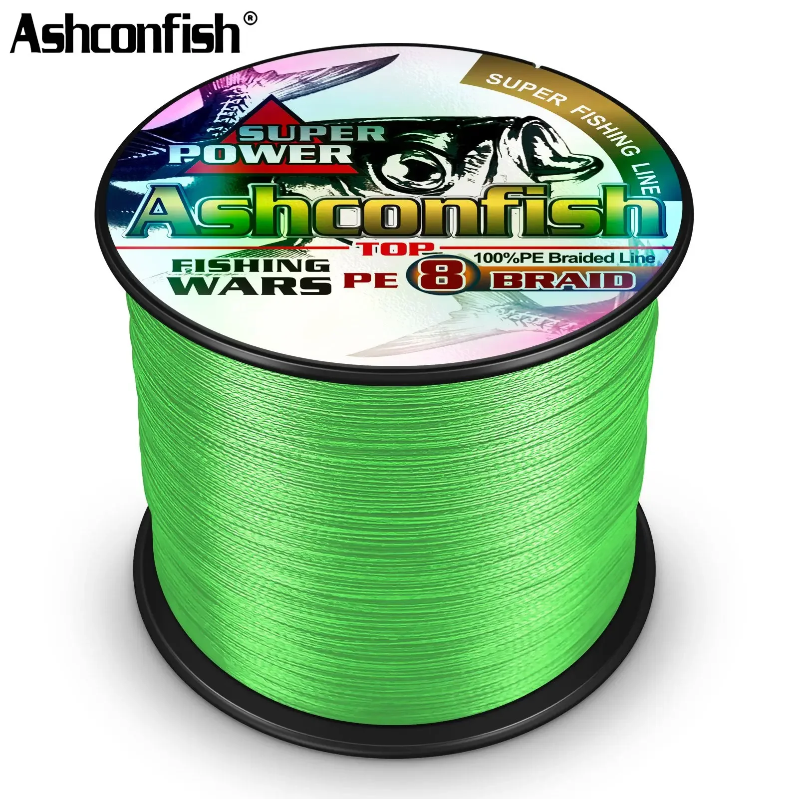 Ashconfish 8 Wire Multifilament Pe Line 500M 8 Strands Braided Fishing Line 6-300LB Carp Fishing Accessories Japan wire PE Braid