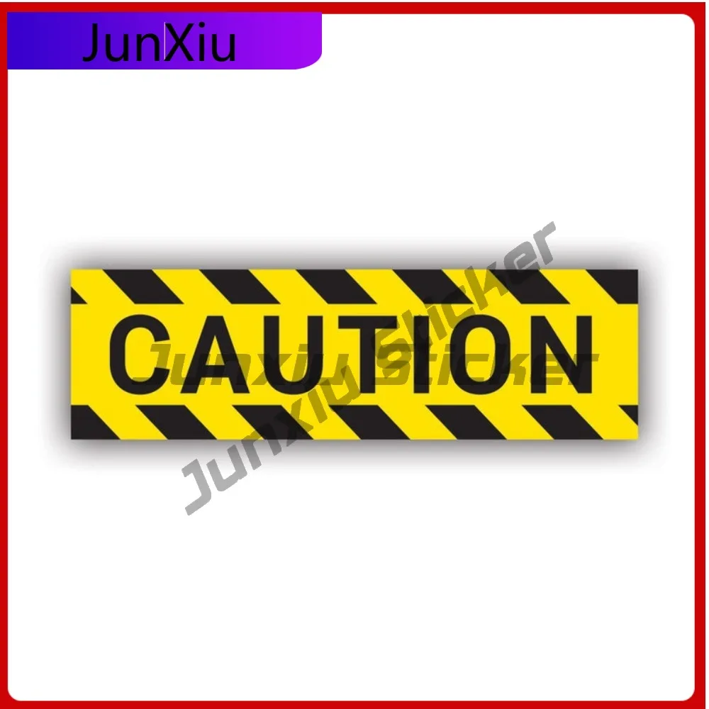 

Wild Classic Caution Bumper Sticker Decal American Made Uv Protected Safety Safe Warning Car Decal Outdoor Uv Resistant Great