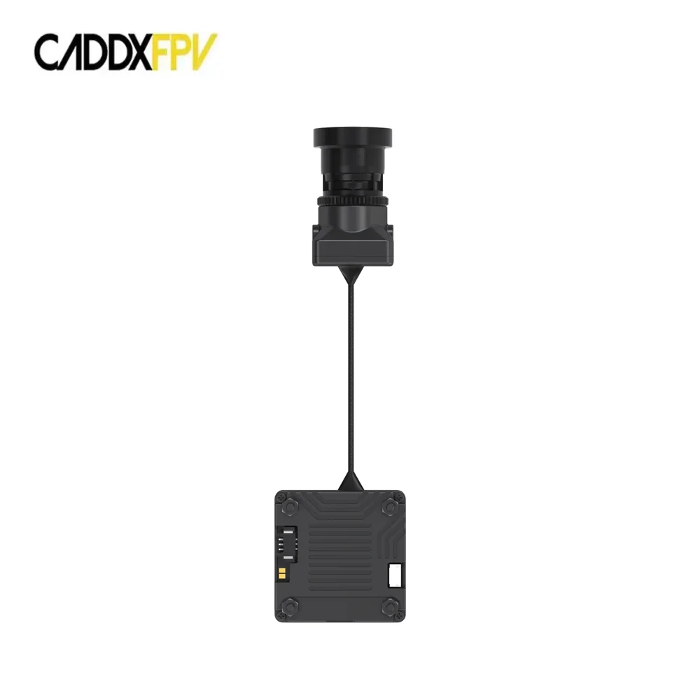 CADDX Infra V2 Camera No-Light Night Camera Analog VTX Kit 0 Lux Super WDR 1500TVL 131° FOV Black and White Sensor for FPV Drone