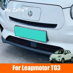For Leapmotor T03 2024 2025 2026 Car Anti-insect Front Mesh Grille Mesh Air Inlet Vent Cover Grille Guards Protector Accessories