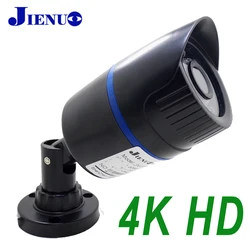 JIENUO 4K AHD Camera HD 5MP Infrared Night Vision Outdoor Waterproof CCTV Security Surveillance High Definition Home Bullet Cam