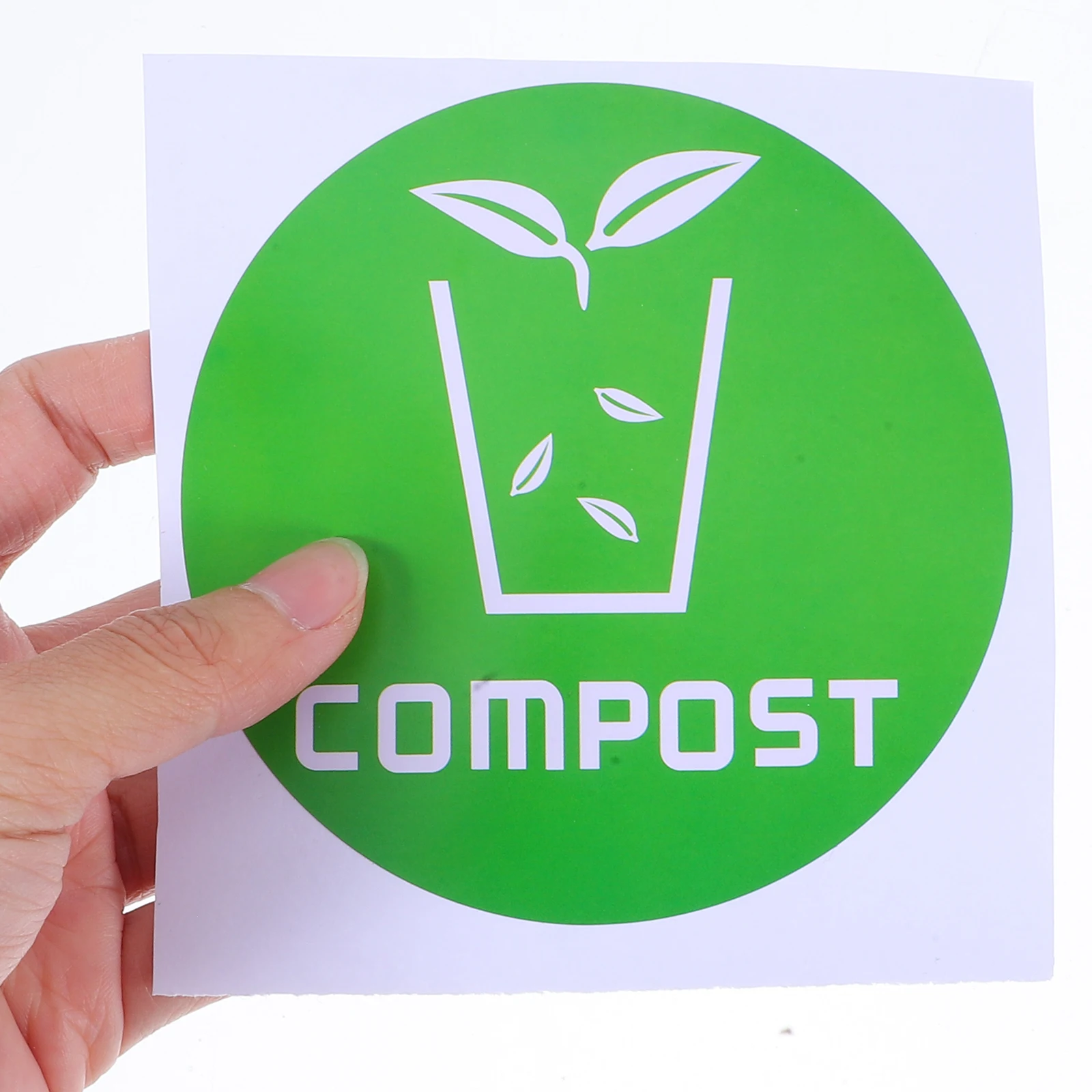 

6pcs Sorting Bin Stickers Labels Recycling Waste Label Paster Picture Stickers Container Desk Trash Can Recycle Garden Supplies