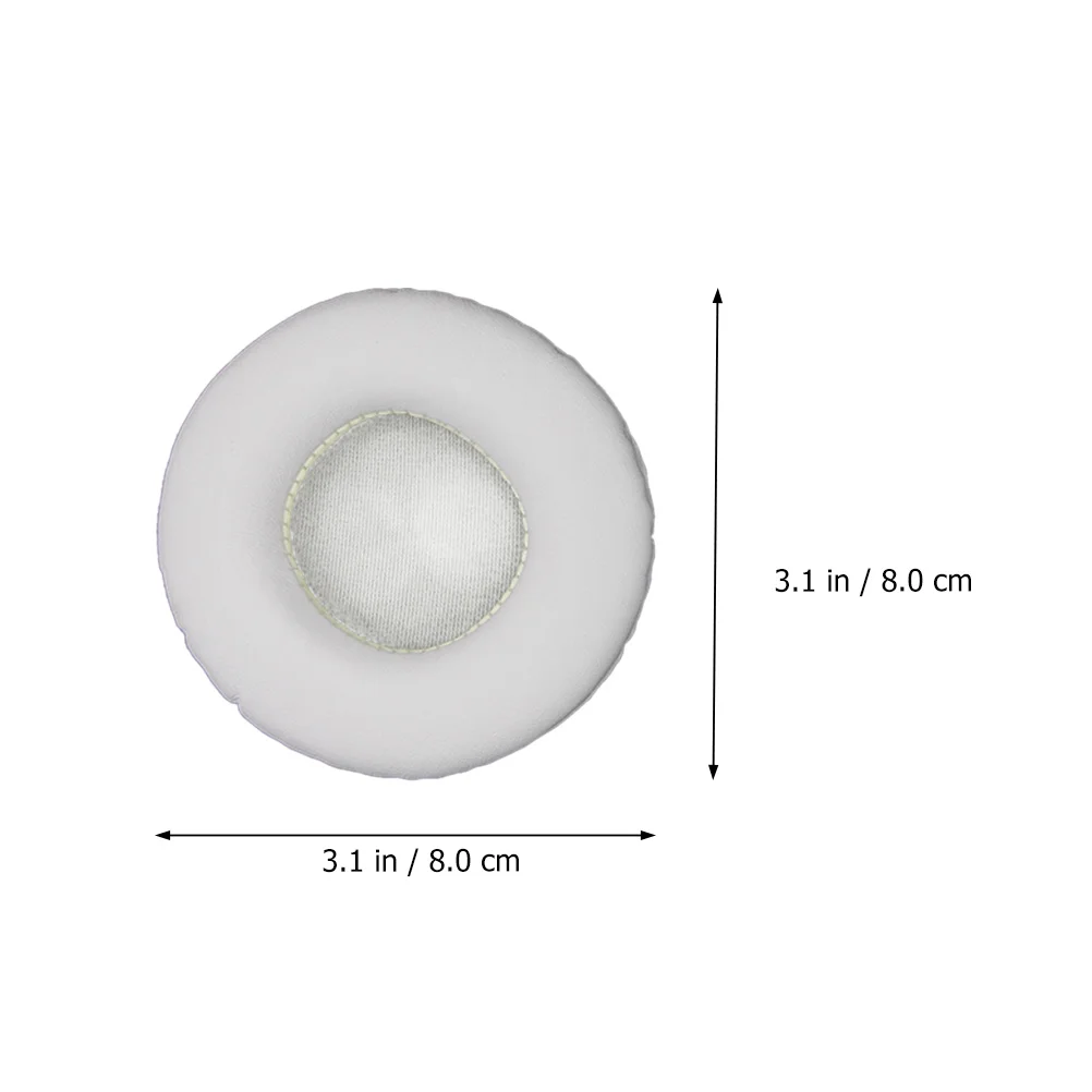 

1 Pair Comfortable Headphone Sponge Covers Stylish Replacement Ear Pads Noise Isolating Durable Headset Sleeves For Protection