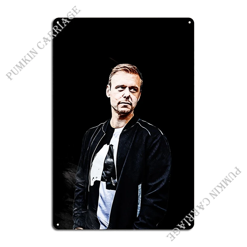 Armin Van Buuren Metal Plaque Poster Mural Customize Kitchen Party Retro Tin Sign Poster