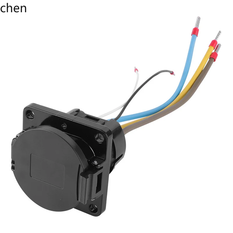 

ZML New Energy Vehicle Charging 7/21KW Car AC Charging Port Base 32A Replacement Repair Parts Universal
