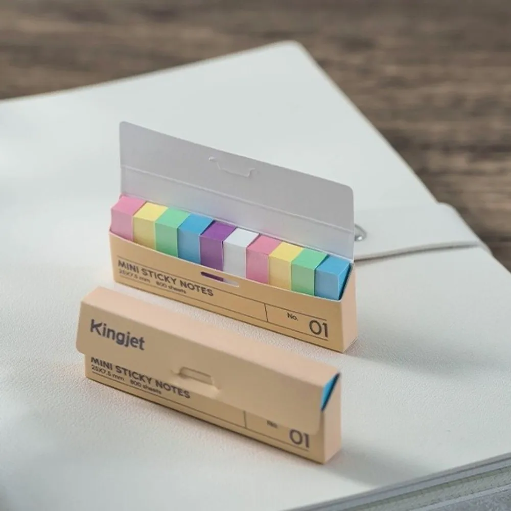800Sheet Sticky Notes Index Labels Reading Sticky Notes Fluorescence Label Stickers Self-Adhesive for Page Marking Classify File