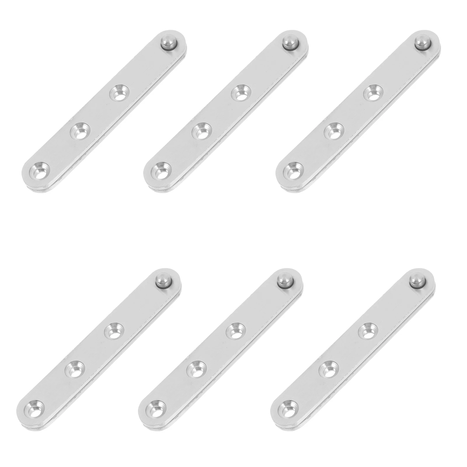 

10 Pcs Rotatable Hidden Hinge 201 Stainless Steel Door Cupboard Inset Furniture Degree Rotation Metal Fold