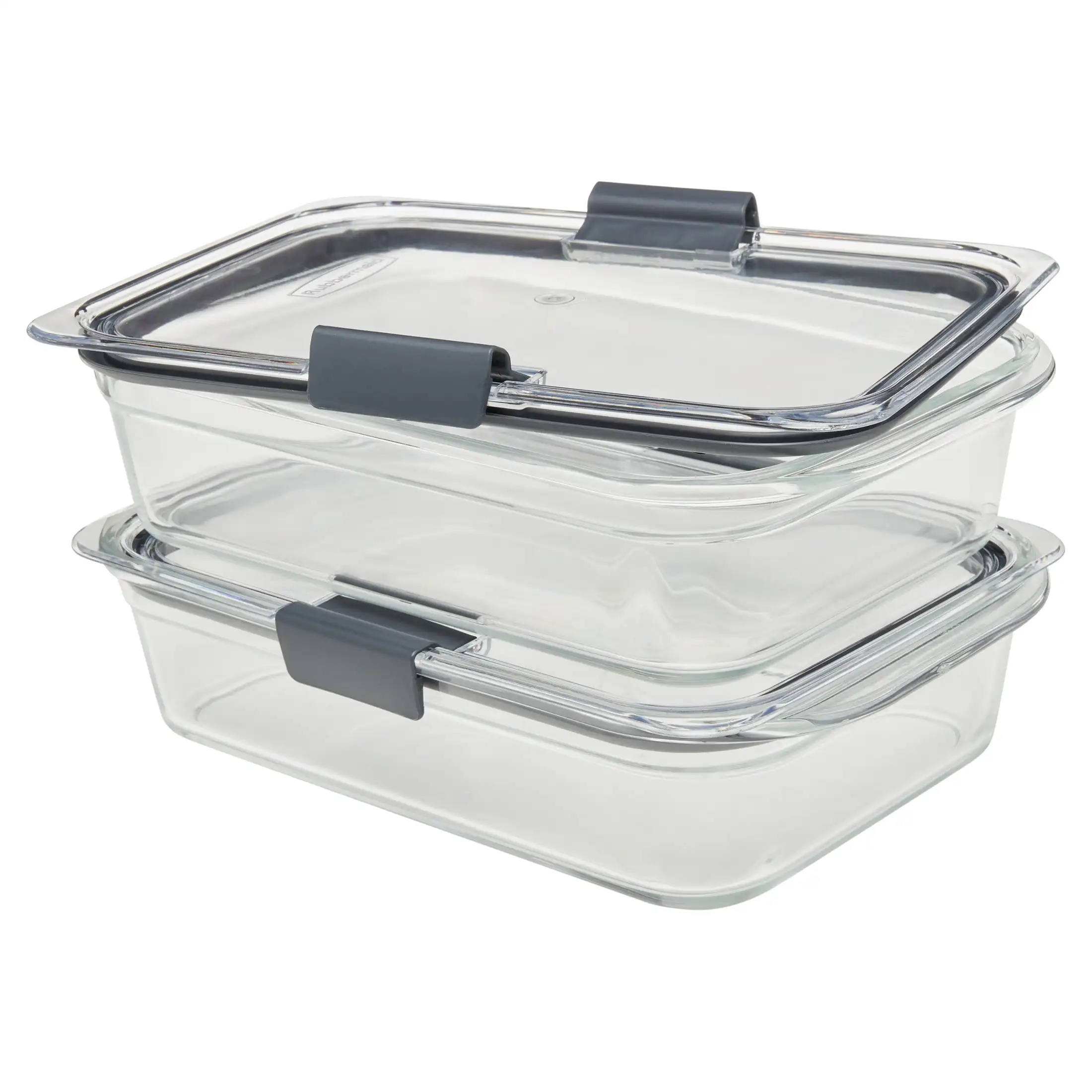 

Glass Food Storage Containers, 8-Cup Food Containers with Lids, 2-Pack