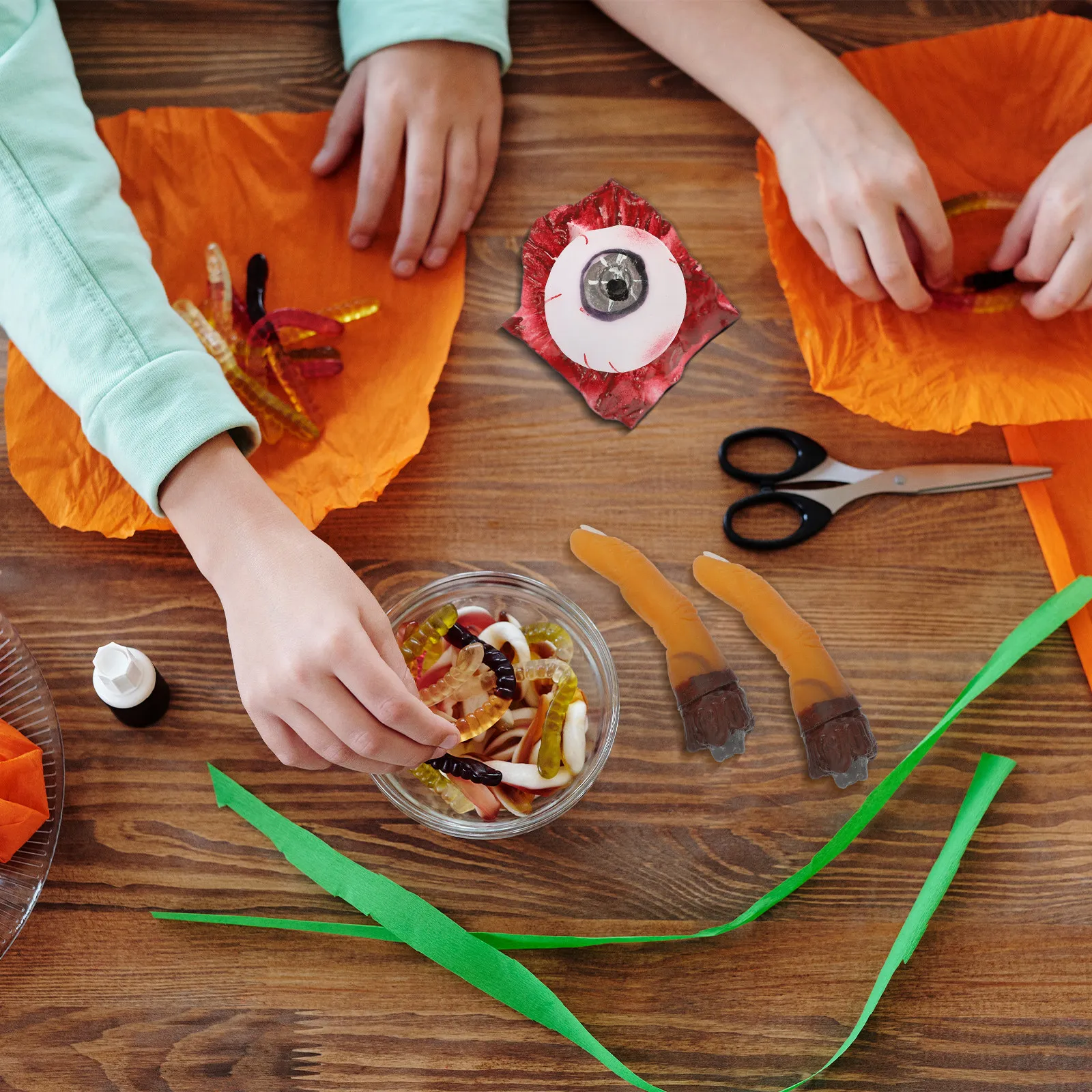 

3 PCS Halloween Decorations for Outdoor Horror School Human Organs Scary Props Body Part