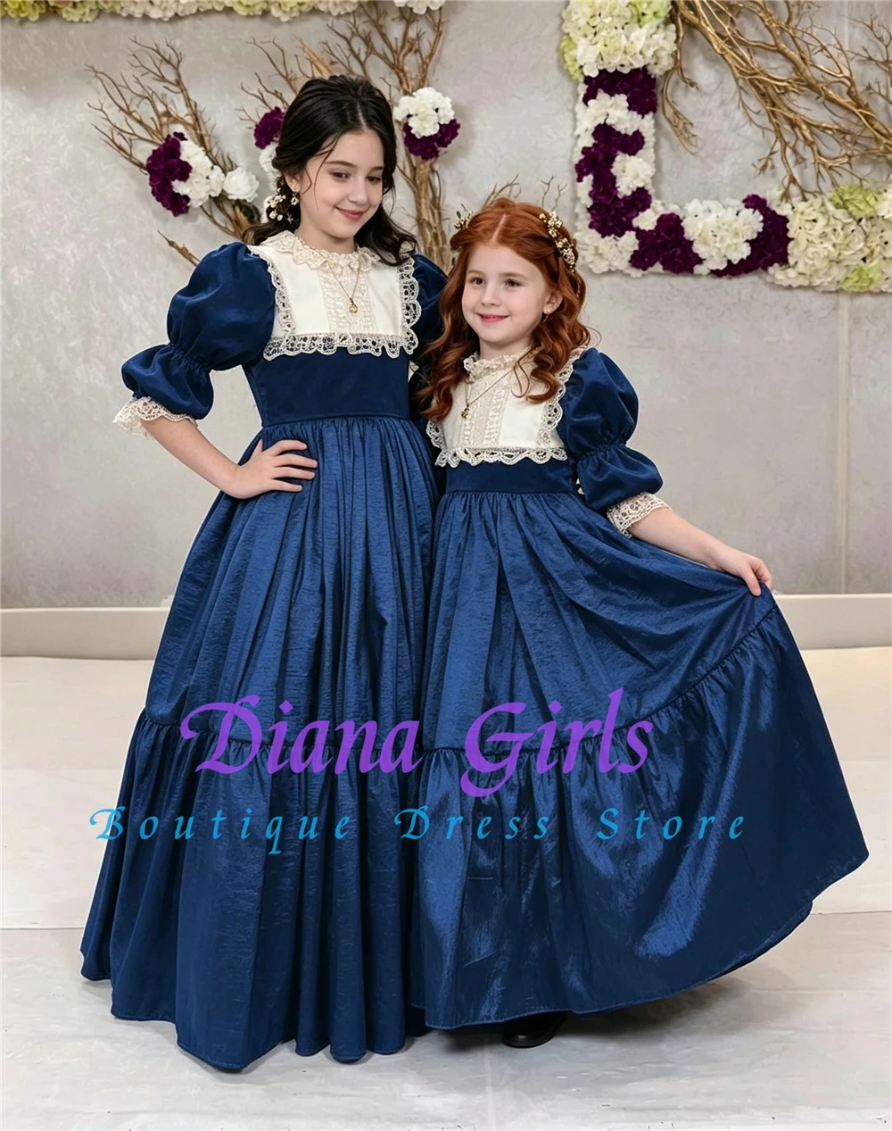 Quality Baptism Communion Gown Perfect Lace Applique Flower Girl Dress A-Line for Wedding Princess Birthday Gowns Customisable