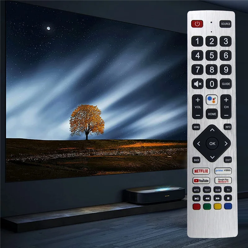 Pengganti Remote Control T05C-RMC0133 untuk Pengaturan Gratis Remote Control TV Sharp