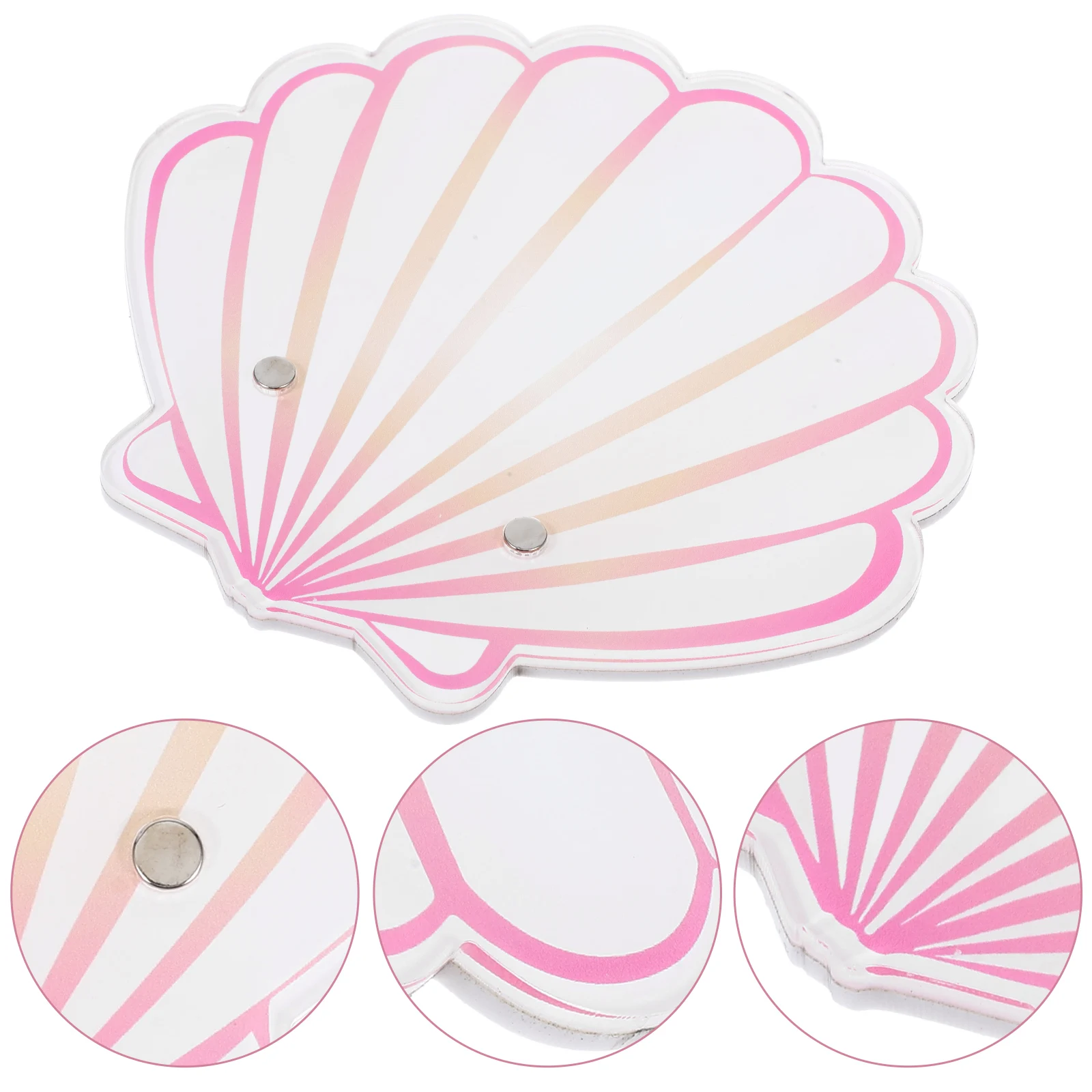 Shell Lash Tray Acryl Wimper Extension Board Duurzaam Glad Oppervlak Voor Lijm Verf Opslag Make-up Tool Schoonheidssalon
