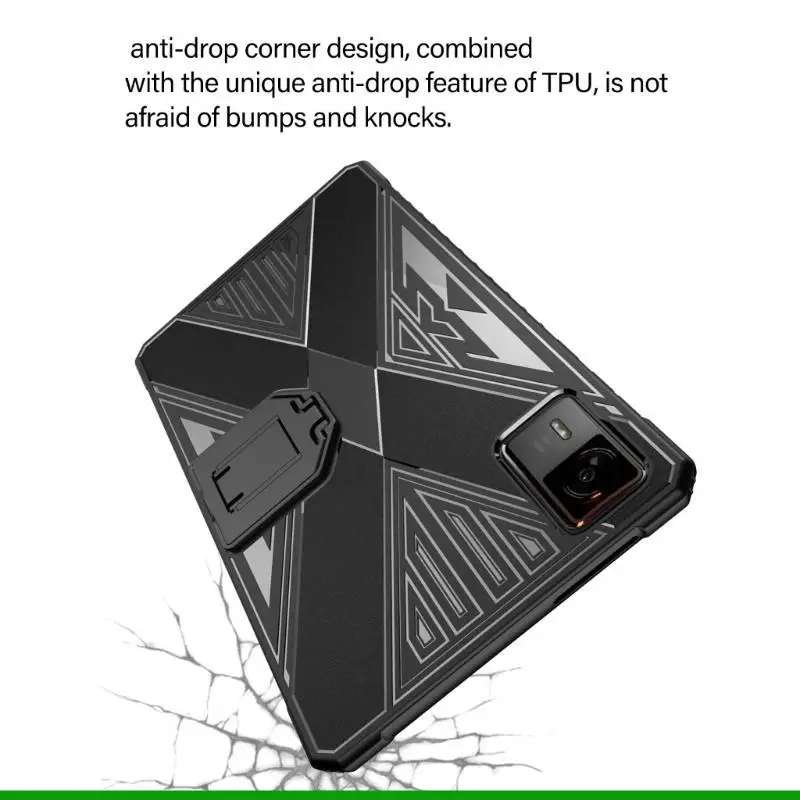 

U55C Silicone Case for Legion Y700 2025 with Adjustable Bracket Multiple Viewing Angled