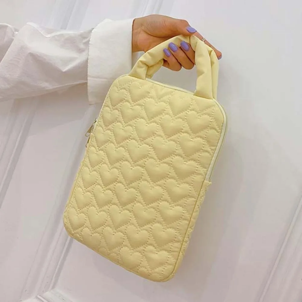 Portable Tablet Storage Bag Korean Style Soft Case Tablet Sleeve Cover Bag Lightweight Shockproof Tablet Sleeve Pouch School