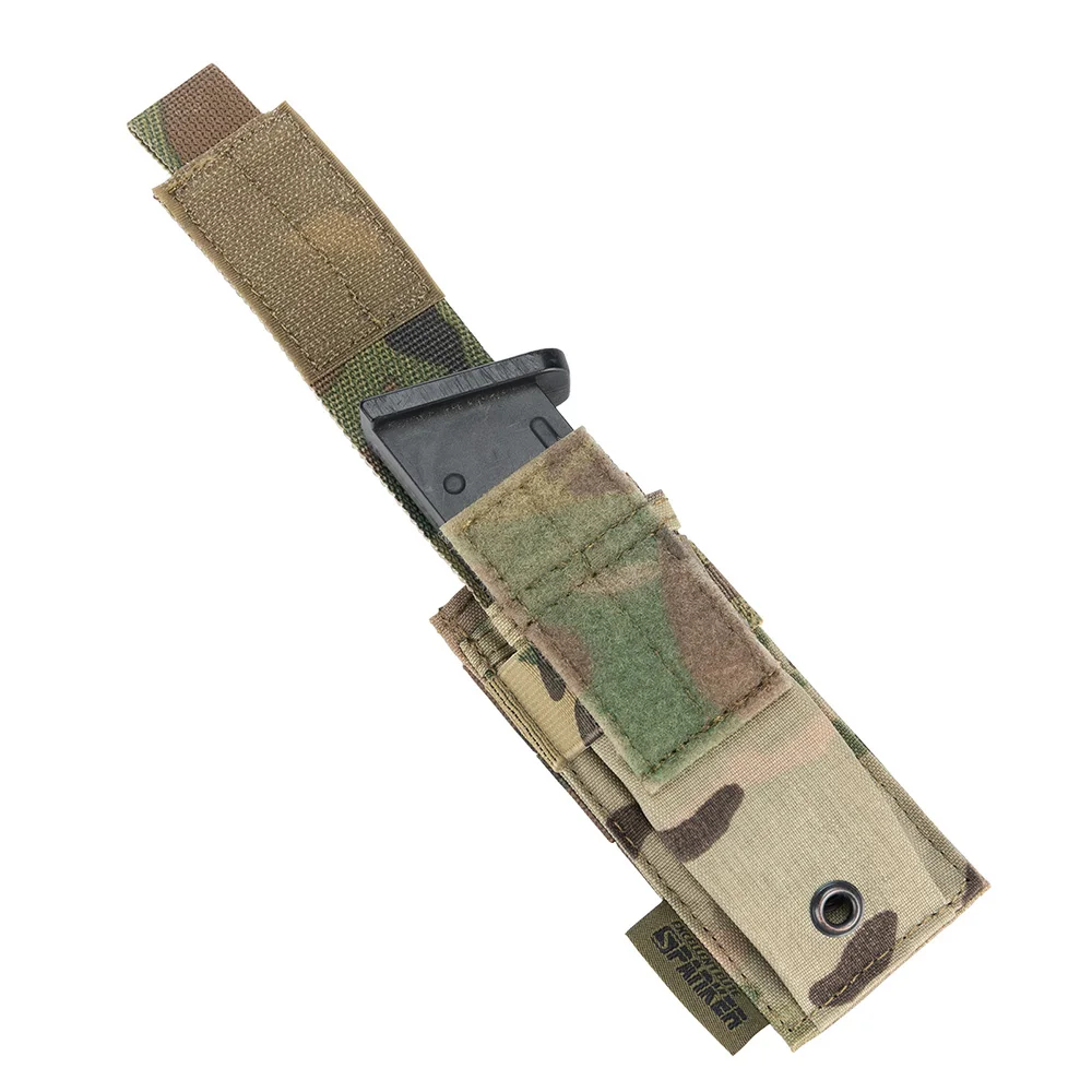 Airsoft Molle Pistole Tasche Taktische Einzel Magazin Tasche Taschenlampe Beutel 9mm Mag Tasche Halter Tasche Universal Jagd Zugriffs