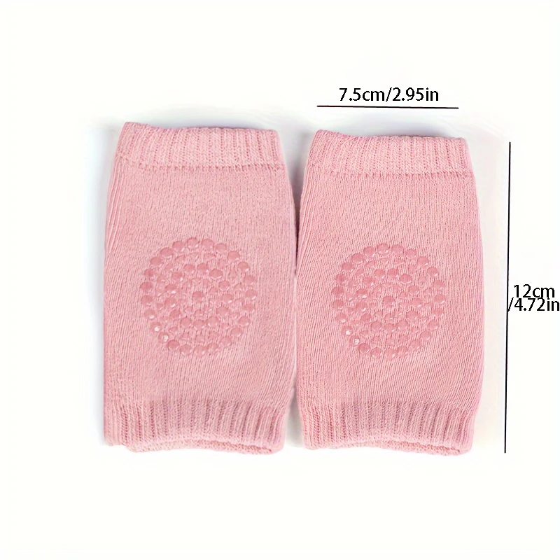 Baby & Toddler  Soft Elastic Knee & Elbow Pads | Non-Slip Crawling Safety Protectors