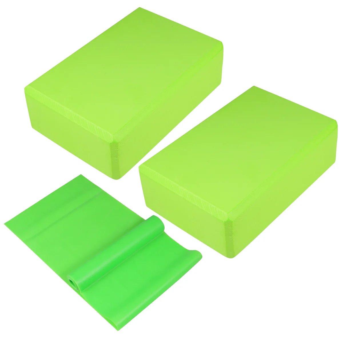 

3PCS Dance Auxiliary Tools High Density Brick Special Dance Practice Brick Beginner Support Brick for Home Store (2PCS Brick+1PC