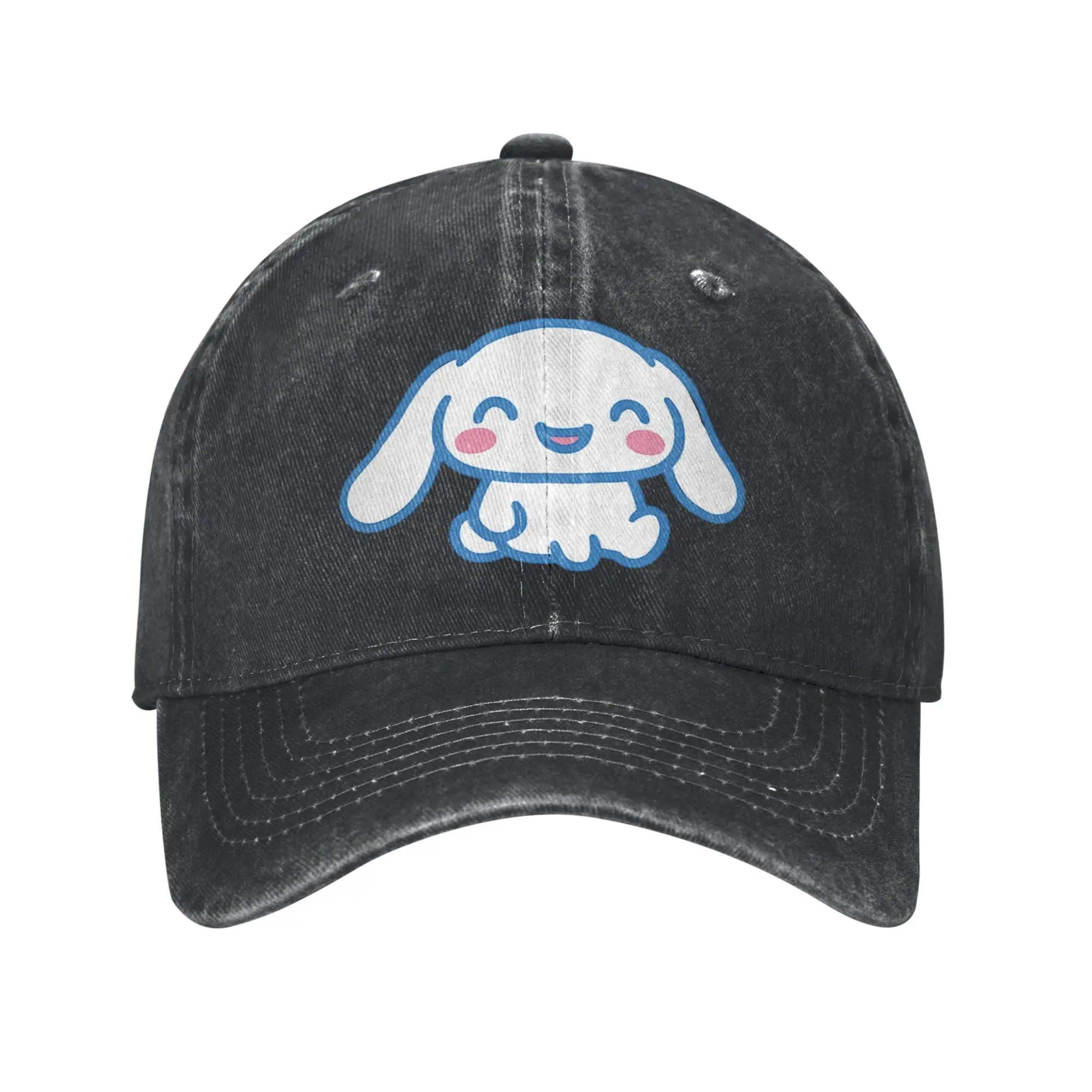 

Промытая бейсболка Cinnamoroll's Joyful Glow Spring Trucker Hat для мужчин унисекс с дизайнерским принтом для спорта на открытом воздухе, солнцезащитные бейсболки