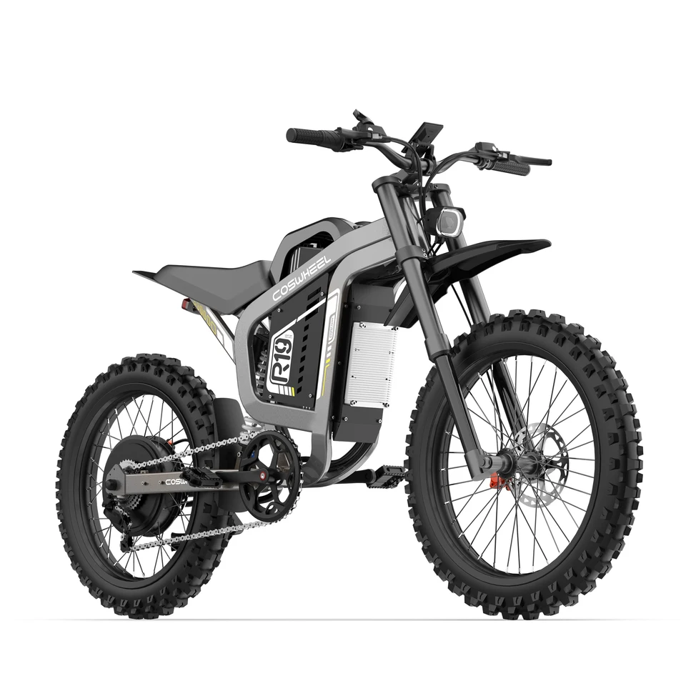Coswheel R19 adult E-bike 3000W Motor 72V 40Ah battery commute Electric Bike,19-inch Tire E-Mountain bike image 3