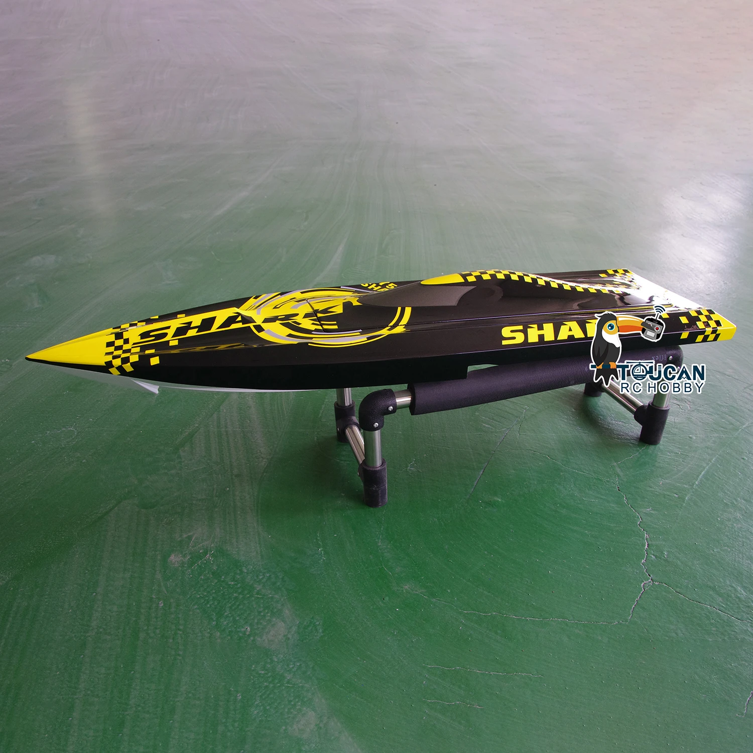 DT Remote Control Boat Model 70km/h High-Speed RC Boat Hull H750 for Ship Electric Racing Speedboats Painted KITS TH20736-SMT7