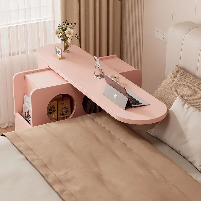 Removable rotating bedside table bedroom home sofa coffee table
