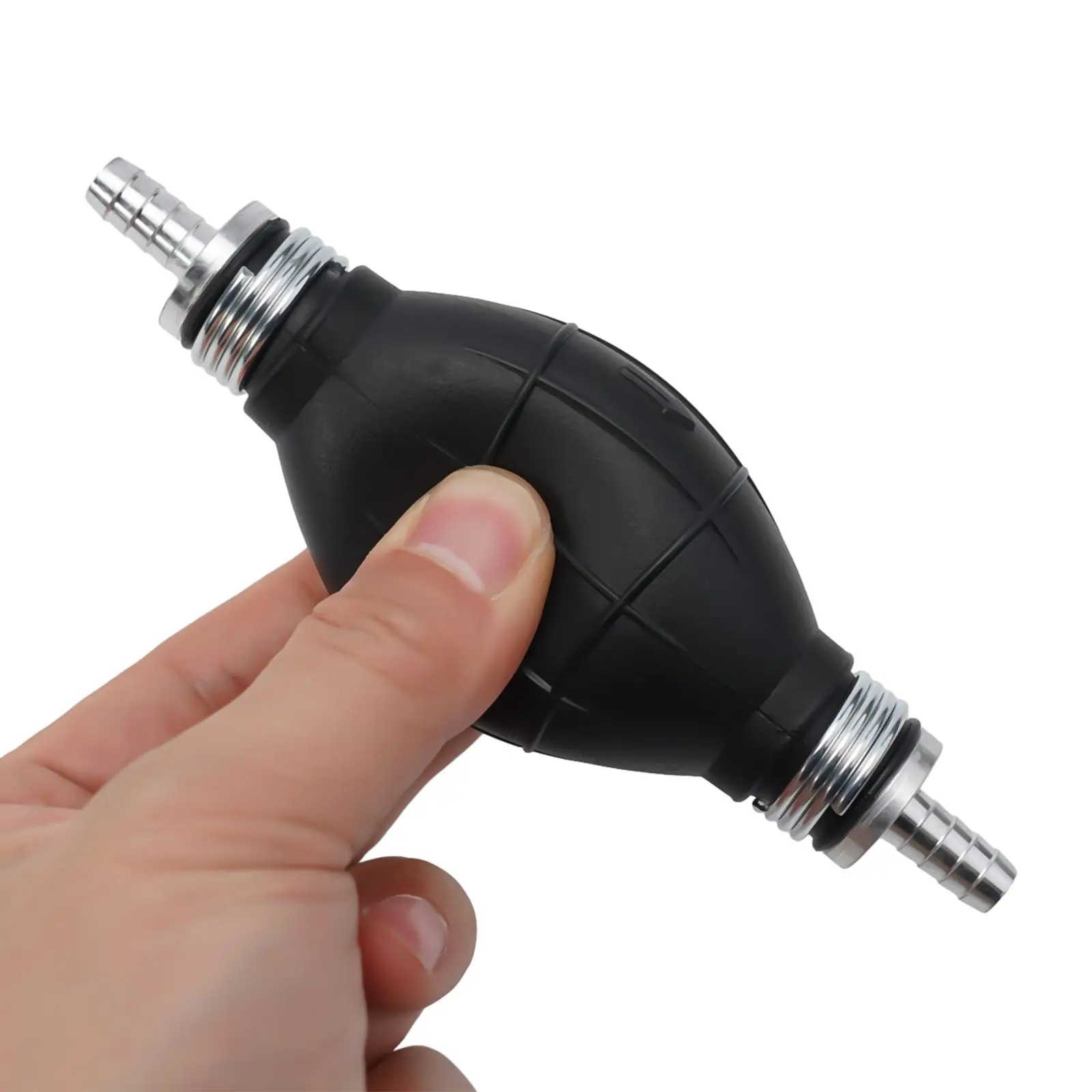 

Hand Pump Bulb Hand Pump Petrol Priming Quickly Prime Vegetable Oil Motorcycles Non Return 1 Pc Black Boat​ Car