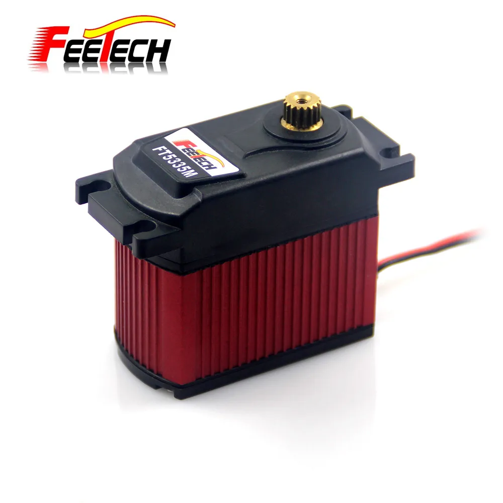 FT5335M 8.4V 40kg 高電圧デジタルサーボモーター高トルク巨大サイズメタルギアサーボドローンプロペラ/ドローンキット用