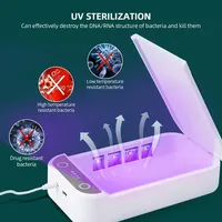 UV Multifunctional Disinfection Instrument Clean Tattoo Pen Eyelash Extension Tools Ozone Sterilization Box With Aromatherapy