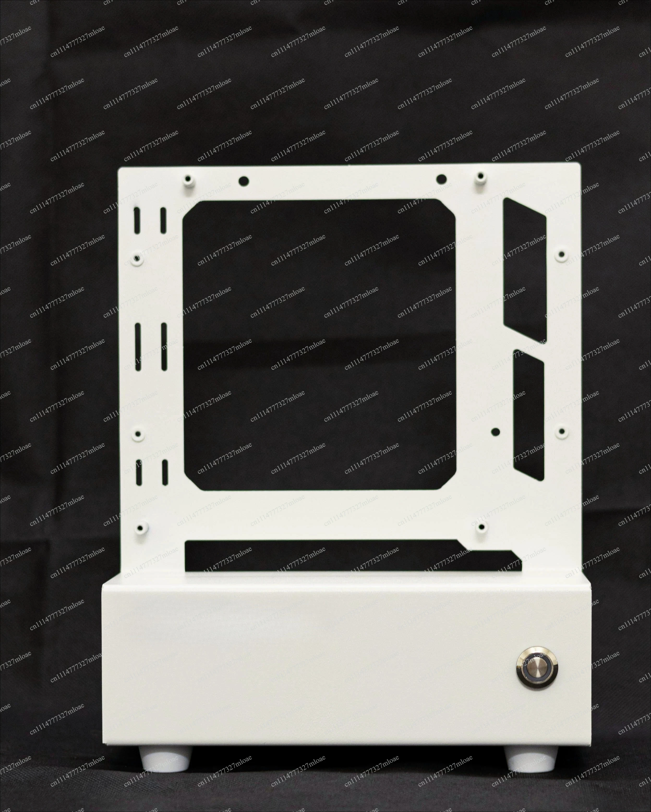 Portable host, high-quality, simple and beautiful sea view room aluminum alloy ITX open chassis, mini chassis